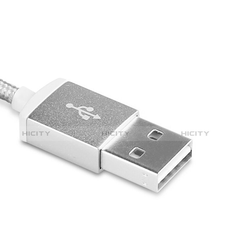 Cable USB 2.0 Android Universel A02 Argent Plus