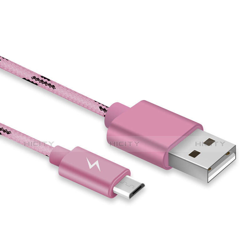 Cable USB 2.0 Android Universel A03 Or Rose Plus