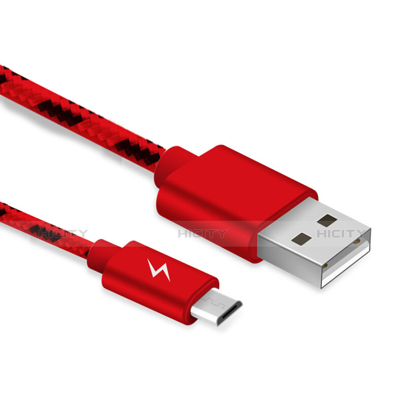 Cable USB 2.0 Android Universel A03 Rouge Plus