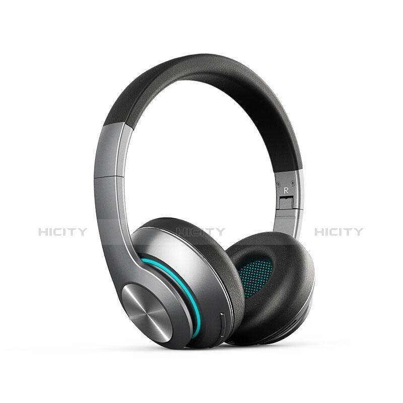 Casque Ecouteur Sport Bluetooth Stereo Intra-auriculaire Sans fil Oreillette H70 Gris Plus