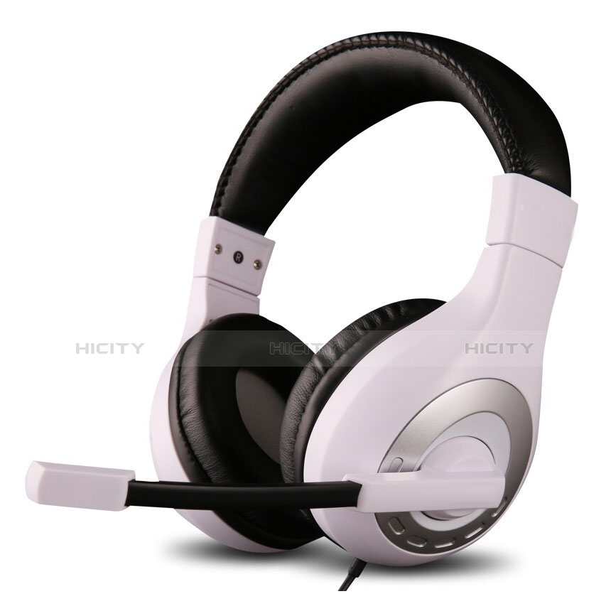 Casque Filaire Sport Stereo Ecouteur Intra-auriculaire Oreillette H50 Blanc Plus