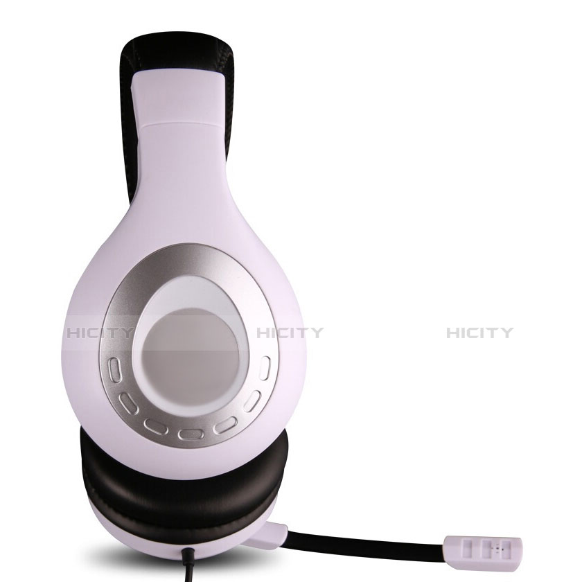 Casque Filaire Sport Stereo Ecouteur Intra-auriculaire Oreillette H50 Blanc Plus