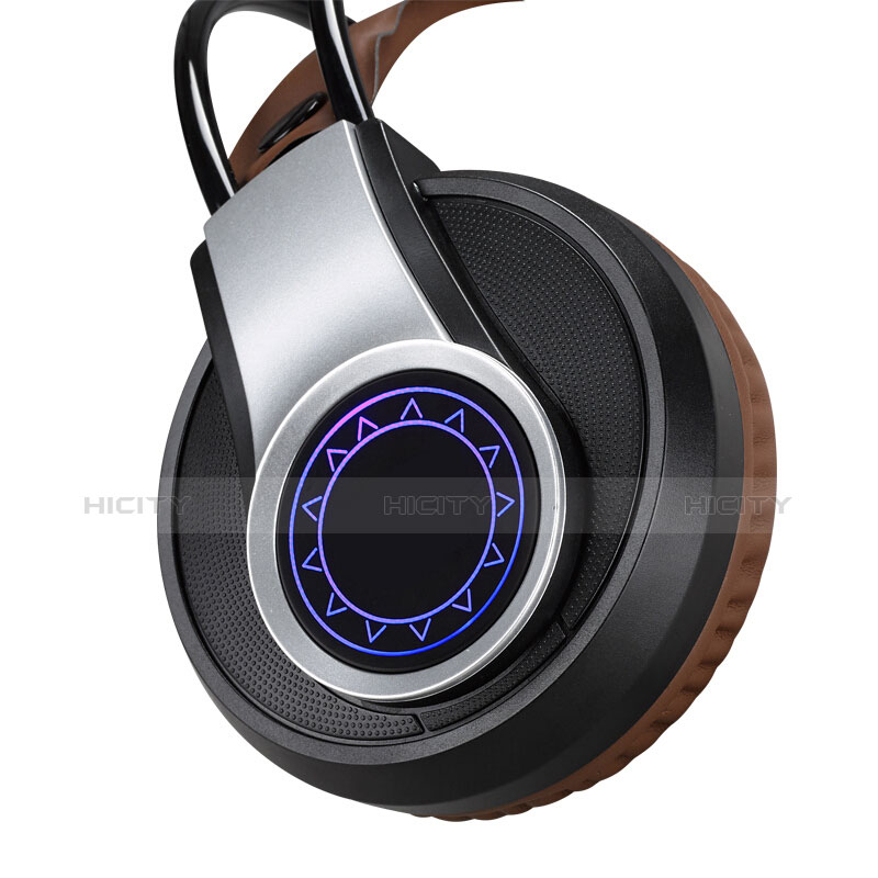Casque Filaire Sport Stereo Ecouteur Intra-auriculaire Oreillette H54 Marron Plus