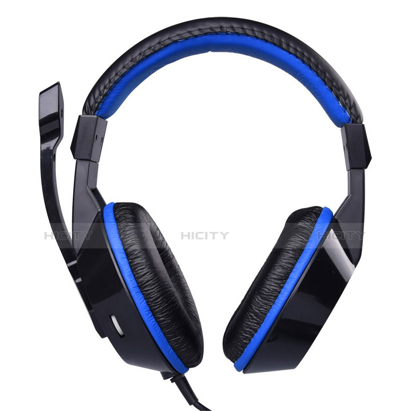 Casque Filaire Sport Stereo Ecouteur Intra-auriculaire Oreillette H63 Bleu Plus