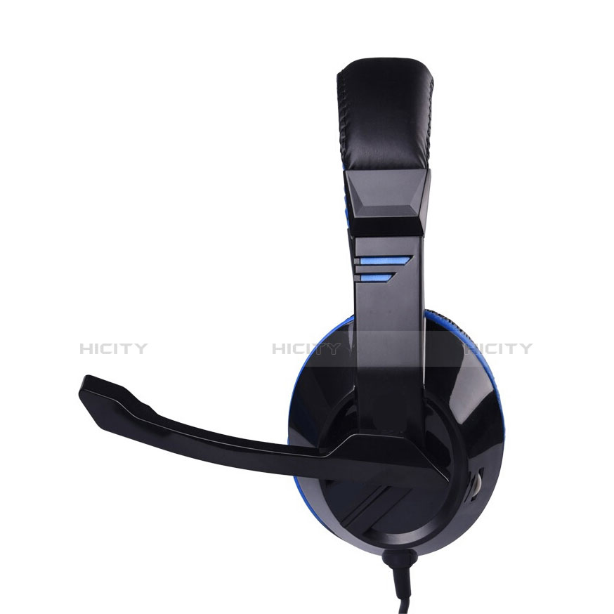Casque Filaire Sport Stereo Ecouteur Intra-auriculaire Oreillette H63 Bleu Plus