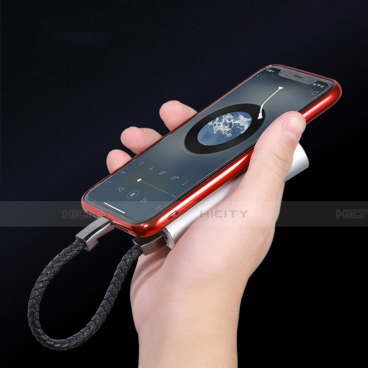Chargeur Cable Data Synchro Cable 20cm S02 pour Apple iPhone 11 Noir Plus