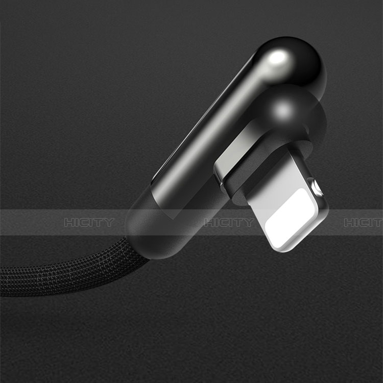 Chargeur Cable Data Synchro Cable 20cm S02 pour Apple iPhone 12 Mini Rouge Plus