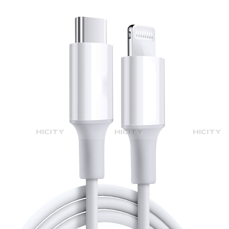 Chargeur Cable Data Synchro Cable C02 pour Apple iPhone 13 Blanc Plus