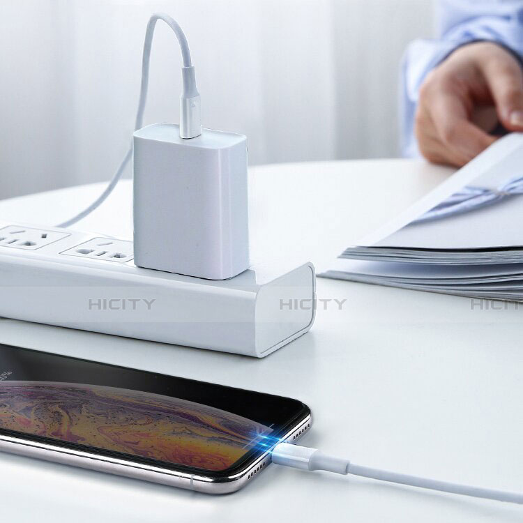 Chargeur Cable Data Synchro Cable C02 pour Apple iPhone 8 Plus Blanc Plus