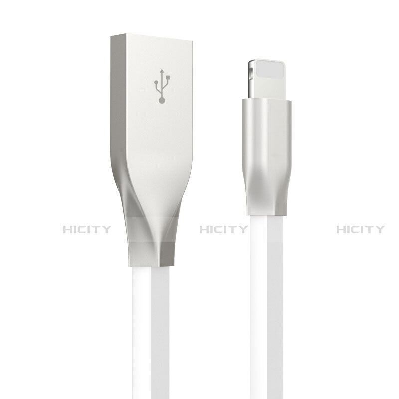 Chargeur Cable Data Synchro Cable C05 pour Apple iPhone 14 Plus Blanc Plus