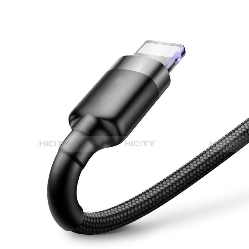 Chargeur Cable Data Synchro Cable C07 pour Apple iPhone 5 Noir Plus