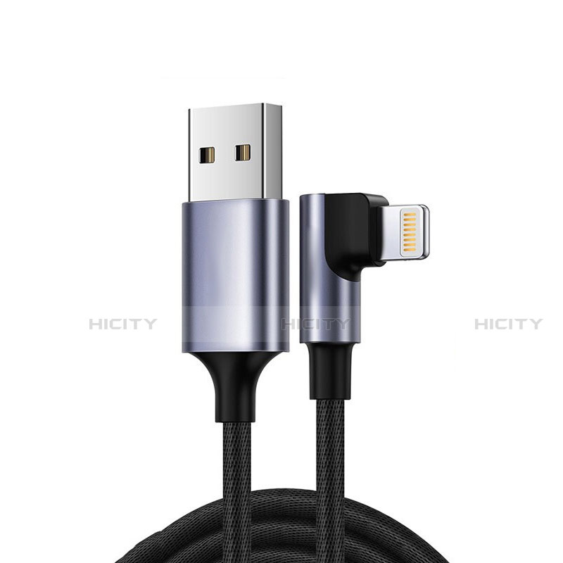 Chargeur Cable Data Synchro Cable C10 pour Apple iPhone 13 Pro Max Noir Plus