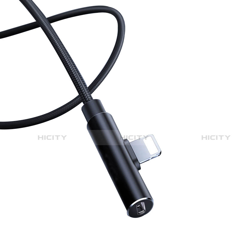 Chargeur Cable Data Synchro Cable D07 pour Apple iPhone 14 Plus Noir Plus