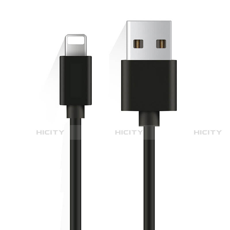 Chargeur Cable Data Synchro Cable D08 pour Apple iPhone 13 Mini Noir Plus