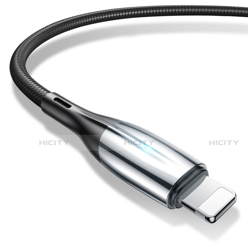 Chargeur Cable Data Synchro Cable D09 pour Apple iPhone SE (2020) Noir Plus