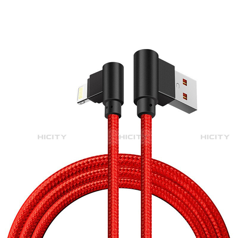 Chargeur Cable Data Synchro Cable D15 pour Apple iPhone 14 Plus Rouge Plus