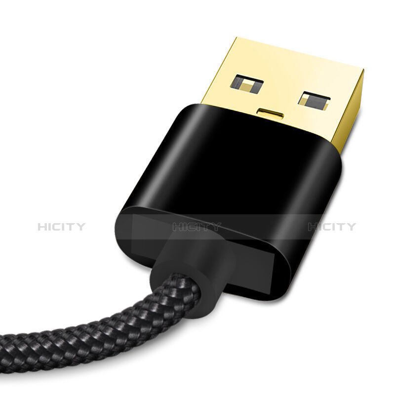 Chargeur Cable Data Synchro Cable L02 pour Apple iPhone X Noir Plus