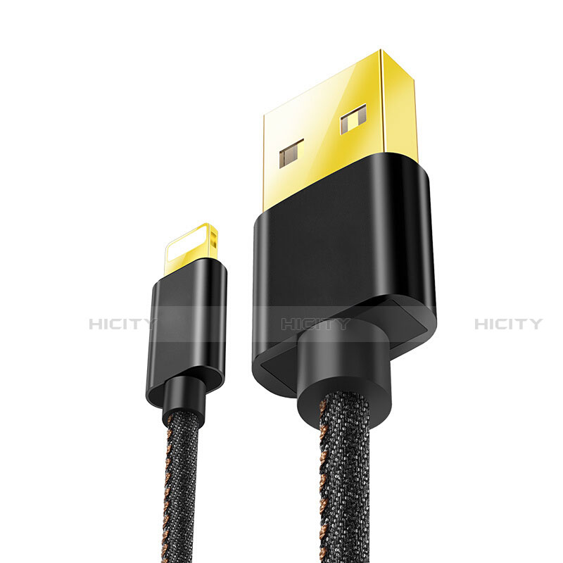 Chargeur Cable Data Synchro Cable L04 pour Apple iPhone 12 Pro Noir Plus