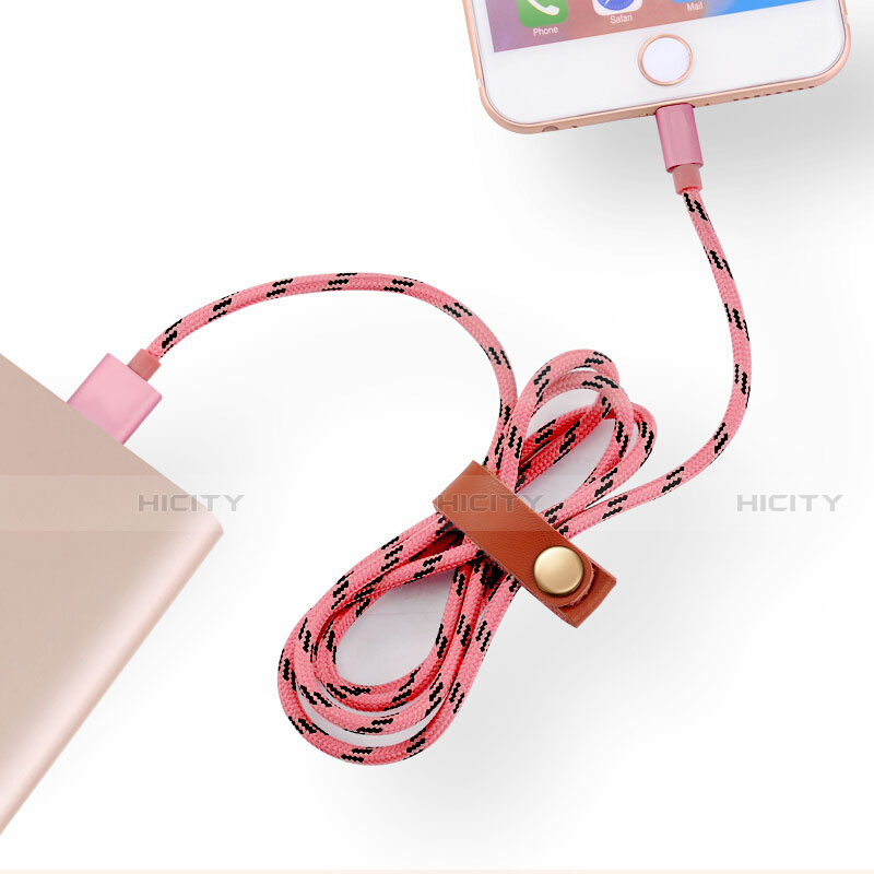 Chargeur Cable Data Synchro Cable L05 pour Apple iPhone 12 Max Rose Plus