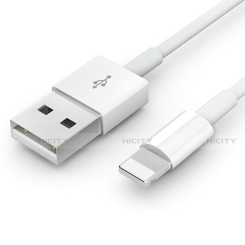 Chargeur Cable Data Synchro Cable L09 pour Apple iPhone 12 Blanc Plus