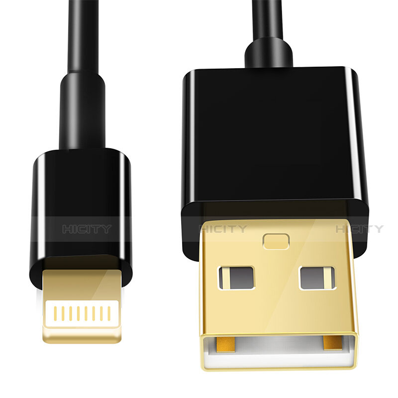 Chargeur Cable Data Synchro Cable L12 pour Apple iPhone 14 Pro Noir Plus