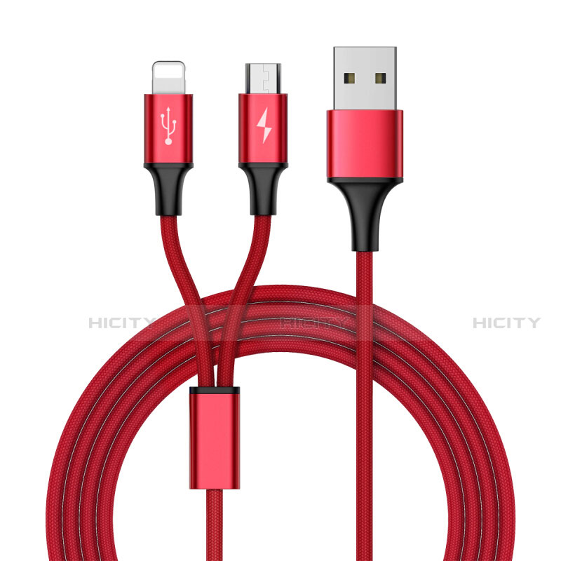 Chargeur Lightning Cable Data Synchro Cable Android Micro USB ML05 Plus