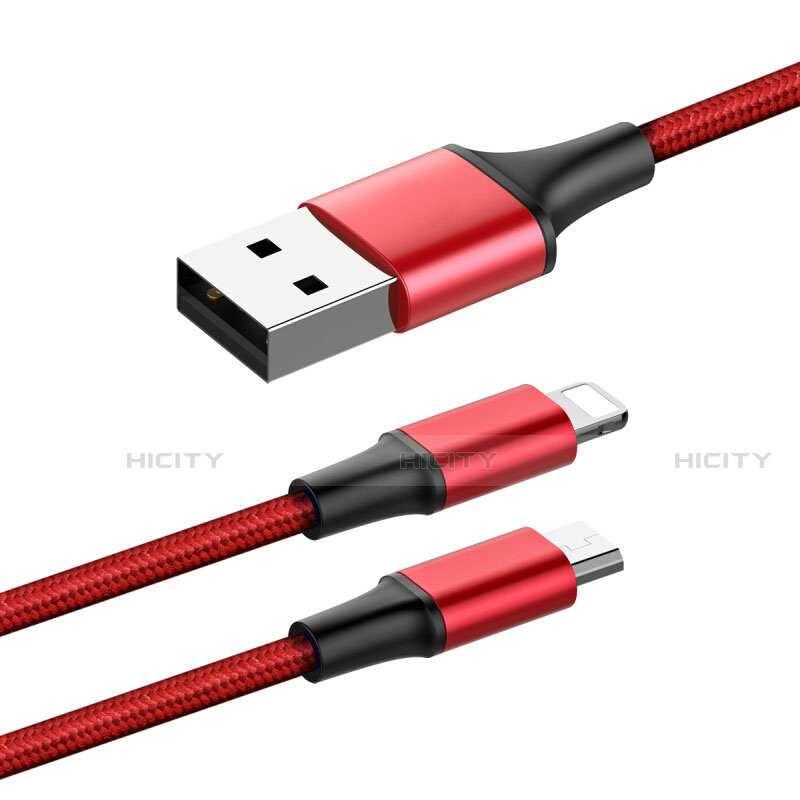 Chargeur Lightning Cable Data Synchro Cable Android Micro USB ML05 Plus