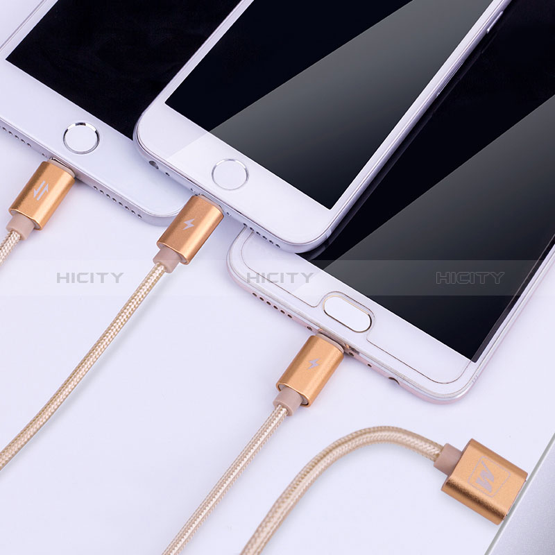 Chargeur Lightning Cable Data Synchro Cable Android Micro USB Type-C 3A H03 Plus
