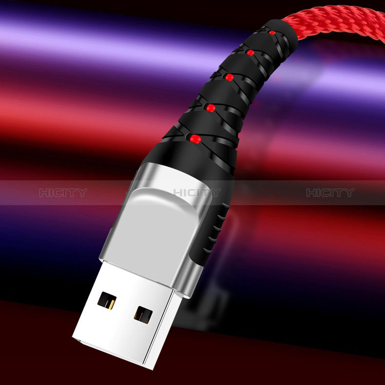 Chargeur Lightning Cable Data Synchro Cable Android Micro USB Type-C 5A H03 Plus