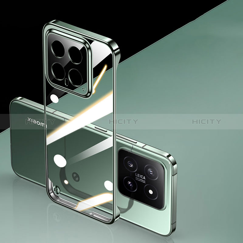 Coque Antichocs Rigide Sans Cadre Transparente Crystal Etui Housse pour Xiaomi Mi 14 Pro 5G Plus