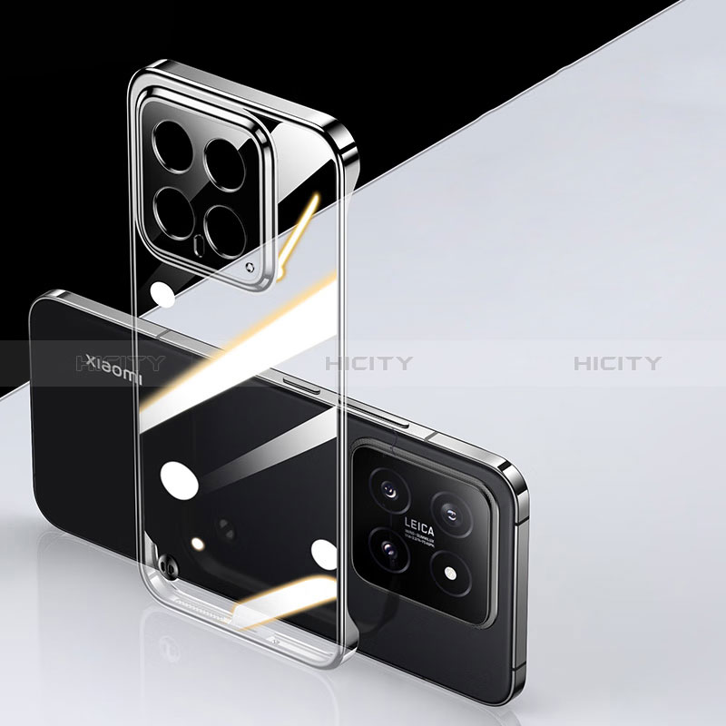 Coque Antichocs Rigide Sans Cadre Transparente Crystal Etui Housse pour Xiaomi Mi 14 Pro 5G Plus
