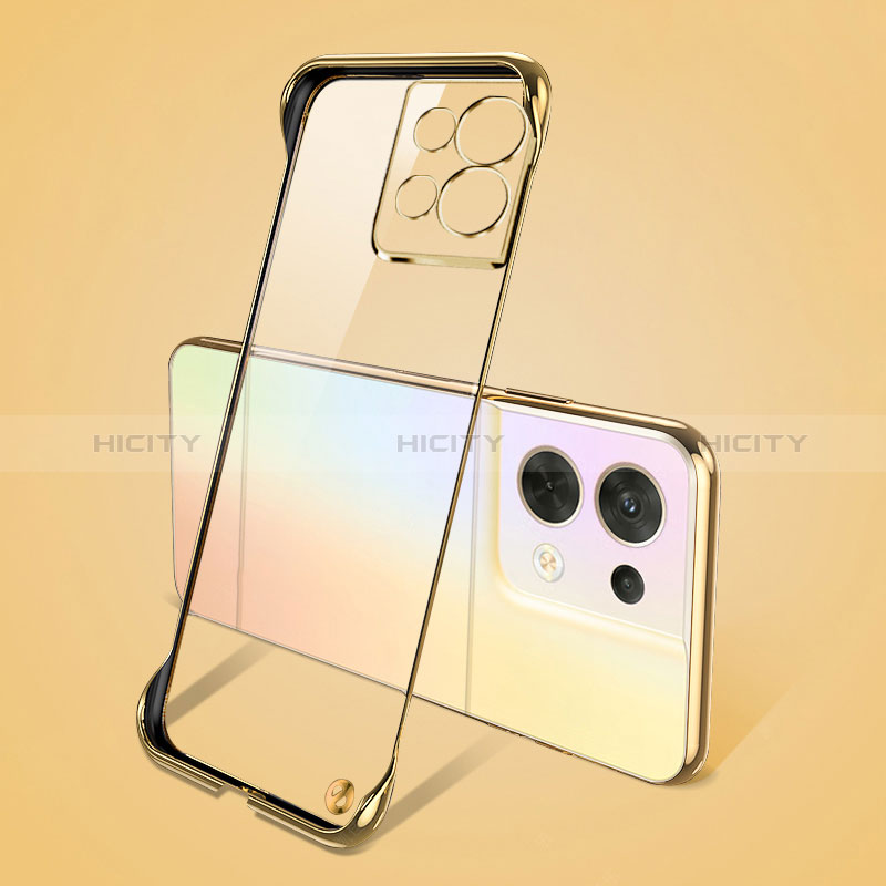 Coque Antichocs Rigide Sans Cadre Transparente Crystal Etui Housse pour Xiaomi Redmi Note 13 5G Or Plus