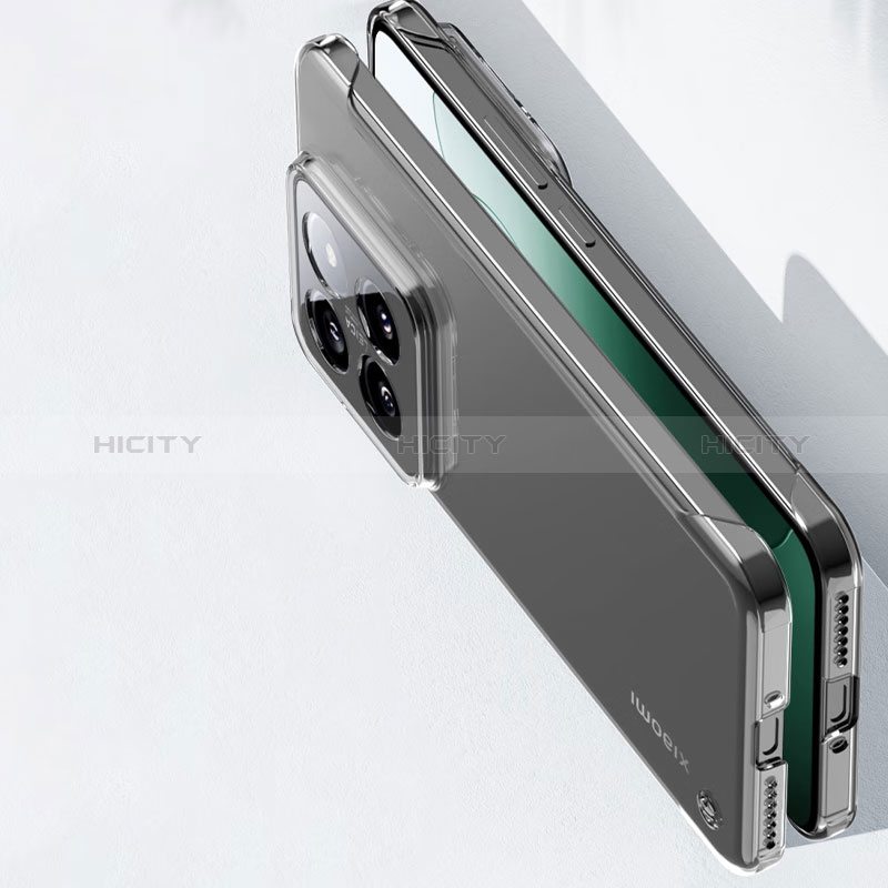 Coque Antichocs Rigide Sans Cadre Transparente Crystal Etui Housse T01 pour Xiaomi Mi 14 Pro 5G Clair Plus