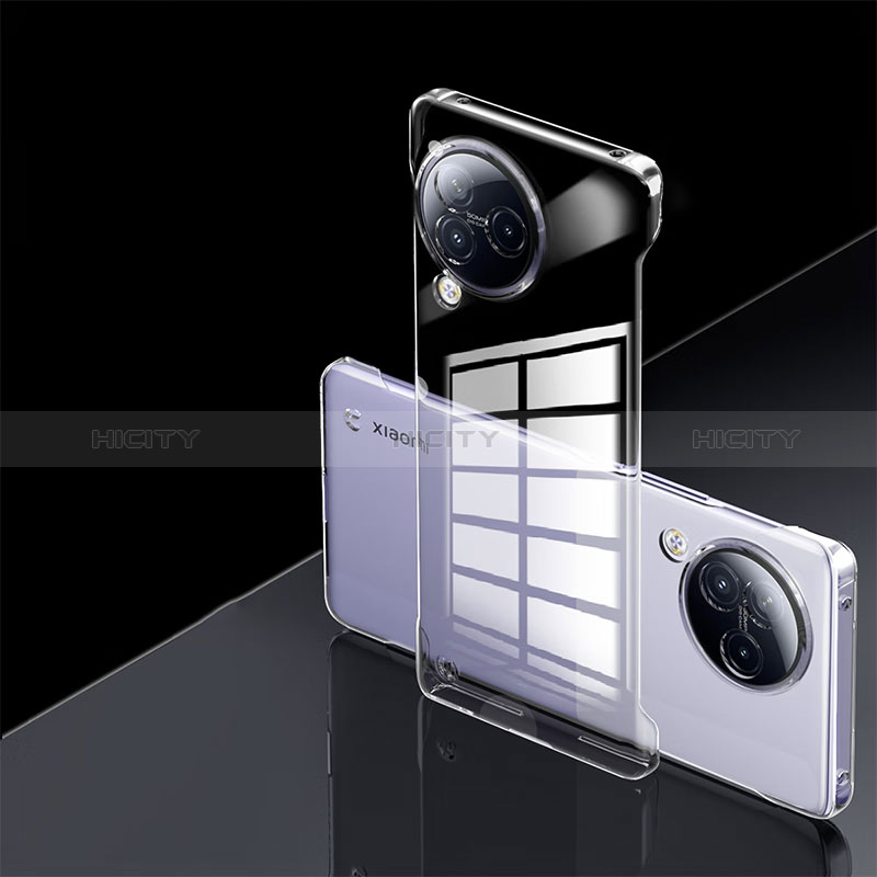 Coque Antichocs Rigide Sans Cadre Transparente Crystal Etui Housse T02 pour Xiaomi Civi 3 5G Clair Plus
