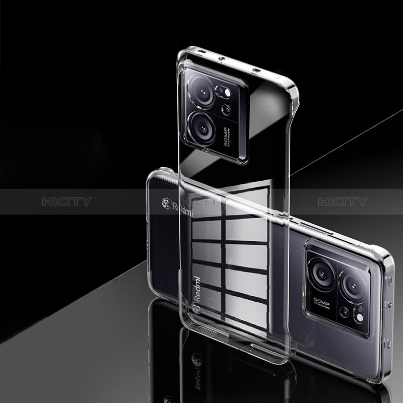 Coque Antichocs Rigide Sans Cadre Transparente Crystal Etui Housse T02 pour Xiaomi Mi 13T Pro 5G Clair Plus