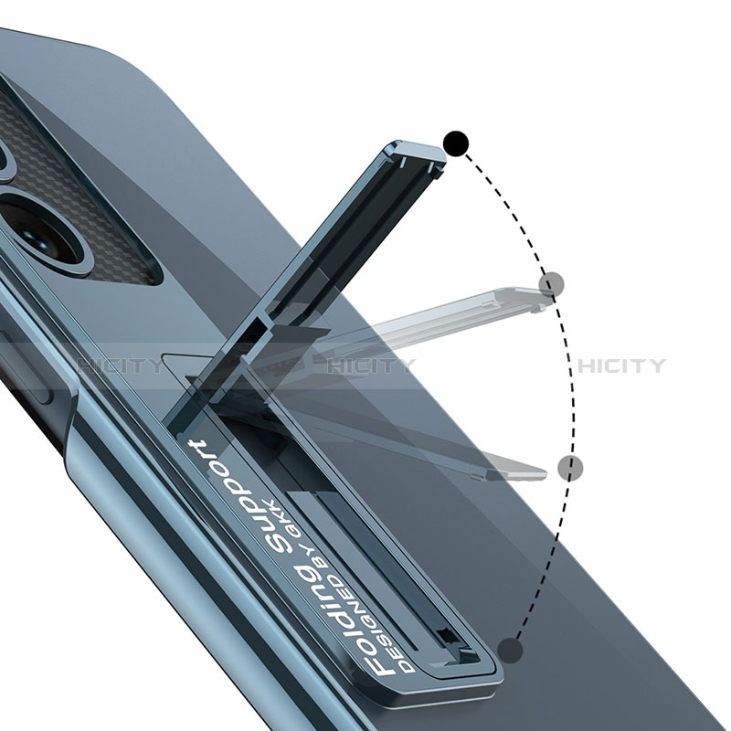 Coque Antichocs Rigide Transparente Crystal Etui Housse avec Support AC1 pour Samsung Galaxy S23 5G Plus