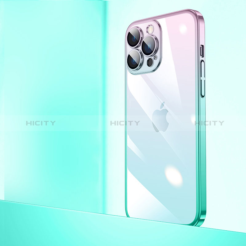 Coque Antichocs Rigide Transparente Crystal Etui Housse Degrade QC1 pour Apple iPhone 13 Pro Max Plus