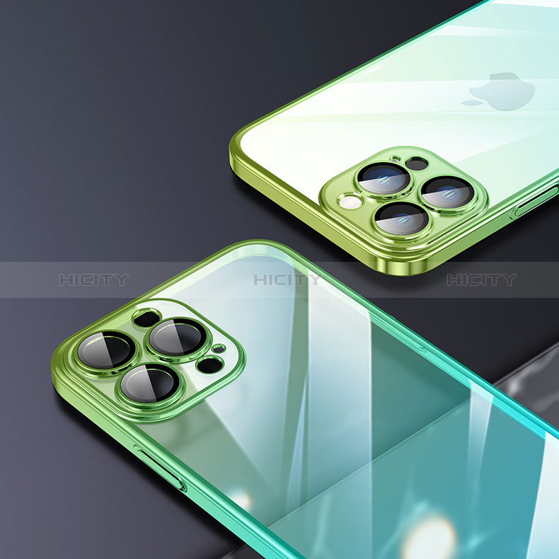 Coque Antichocs Rigide Transparente Crystal Etui Housse Degrade QC1 pour Apple iPhone 14 Pro Max Plus