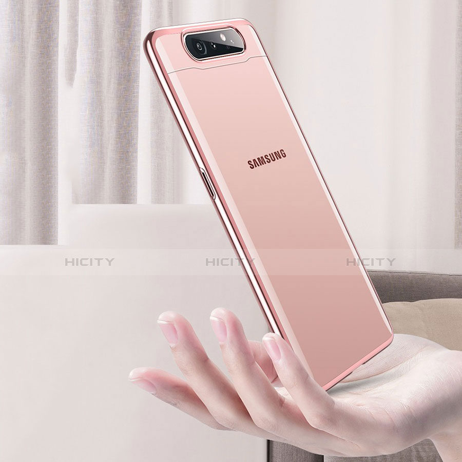 Coque Antichocs Rigide Transparente Crystal Etui Housse H01 pour Samsung Galaxy A90 4G Plus