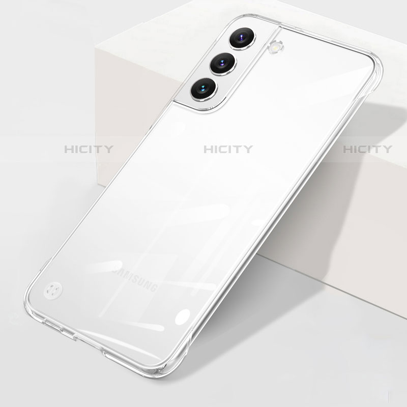 Coque Antichocs Rigide Transparente Crystal Etui Housse H01 pour Samsung Galaxy S23 5G Plus