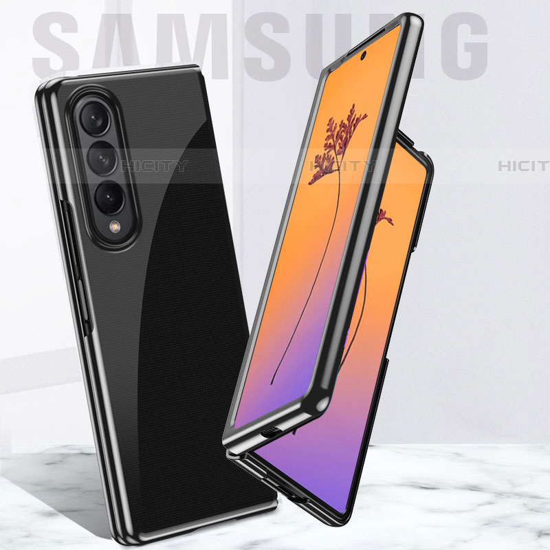 Coque Antichocs Rigide Transparente Crystal Etui Housse H01 pour Samsung Galaxy Z Fold4 5G Plus
