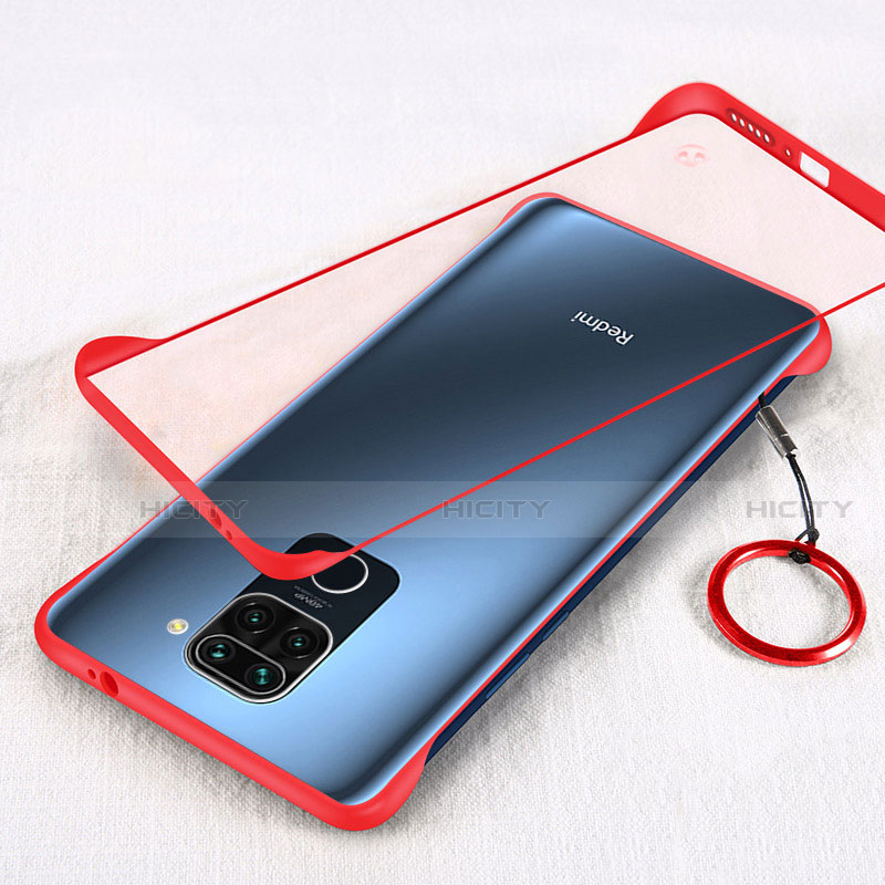 Coque Antichocs Rigide Transparente Crystal Etui Housse H01 pour Xiaomi Redmi 10X 4G Rouge Plus