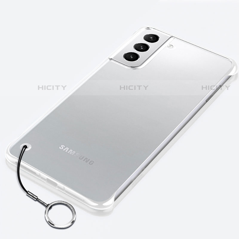 Coque Antichocs Rigide Transparente Crystal Etui Housse H02 pour Samsung Galaxy S21 FE 5G Clair Plus