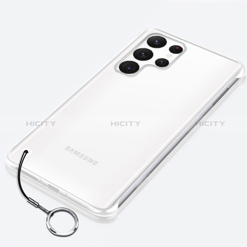 Coque Antichocs Rigide Transparente Crystal Etui Housse H02 pour Samsung Galaxy S24 Ultra 5G Plus
