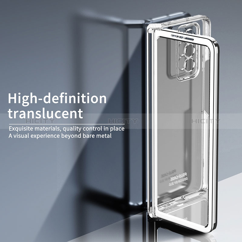 Coque Antichocs Rigide Transparente Crystal Etui Housse H02 pour Samsung Galaxy Z Fold2 5G Plus