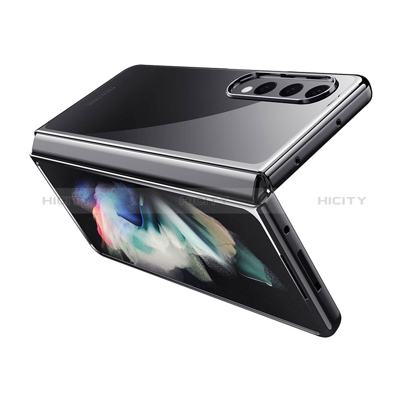 Coque Antichocs Rigide Transparente Crystal Etui Housse H02 pour Samsung Galaxy Z Fold3 5G Plus