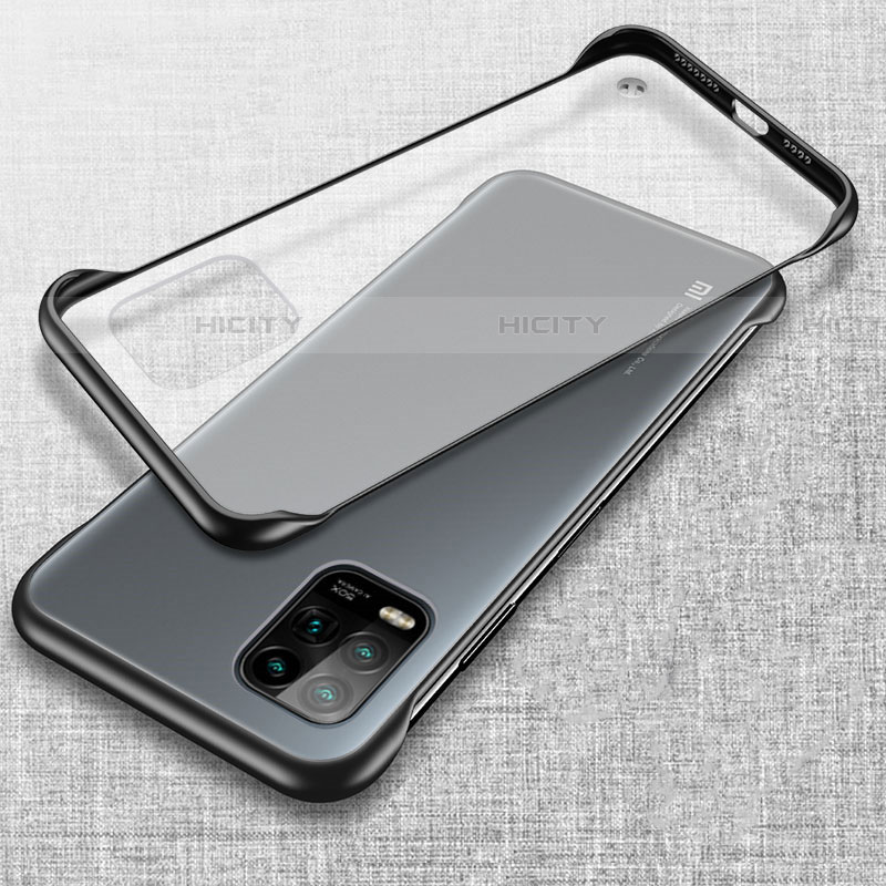 Coque Antichocs Rigide Transparente Crystal Etui Housse H02 pour Xiaomi Mi 10 Lite Noir Plus