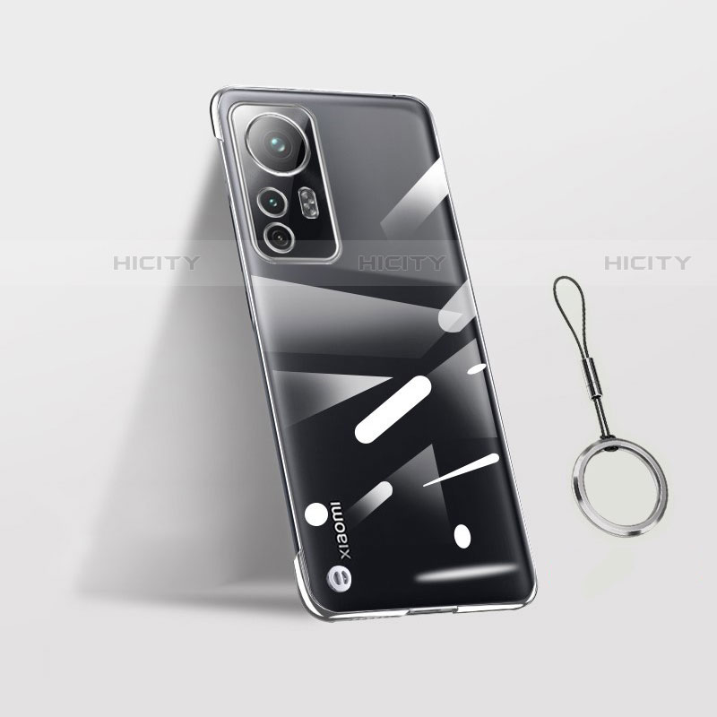 Coque Antichocs Rigide Transparente Crystal Etui Housse H02 pour Xiaomi Mi 12S 5G Argent Plus