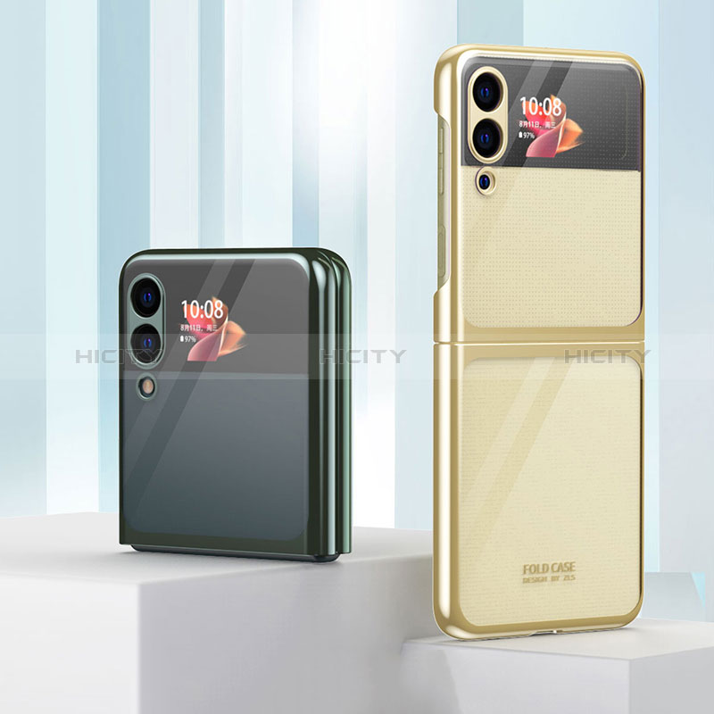 Coque Antichocs Rigide Transparente Crystal Etui Housse H03 pour Samsung Galaxy Z Flip3 5G Plus