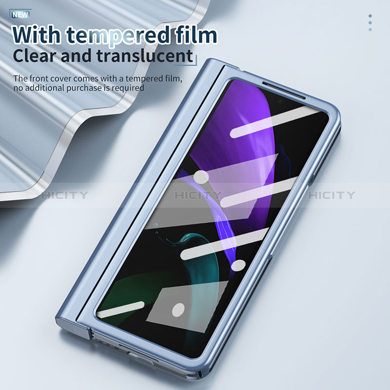 Coque Antichocs Rigide Transparente Crystal Etui Housse H03 pour Samsung Galaxy Z Fold2 5G Plus